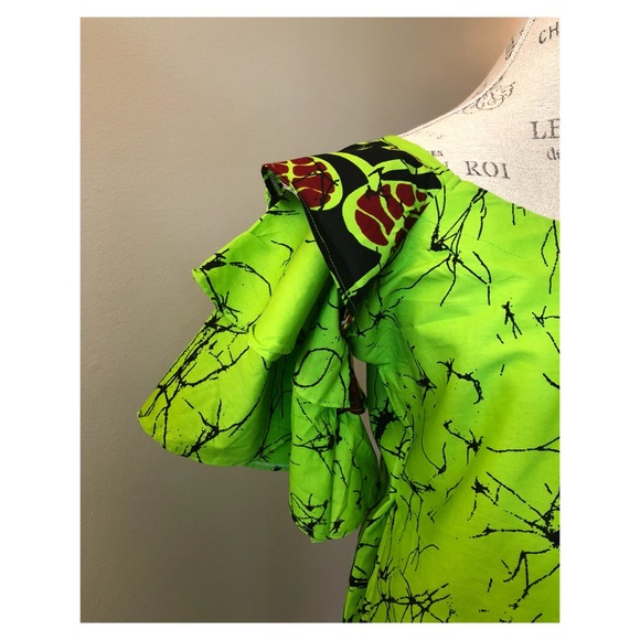 African print dress - Picture 3 of 3